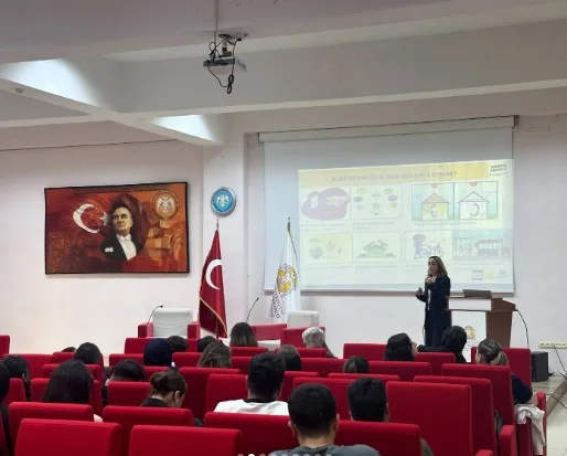 BEYŞEHİR ALİ AKKANAT İŞLETME FAKÜLTESİNDE İKLİM DEĞİŞİKLİĞİ VE SIFIR ATIK FARKINDALIK PANELİ